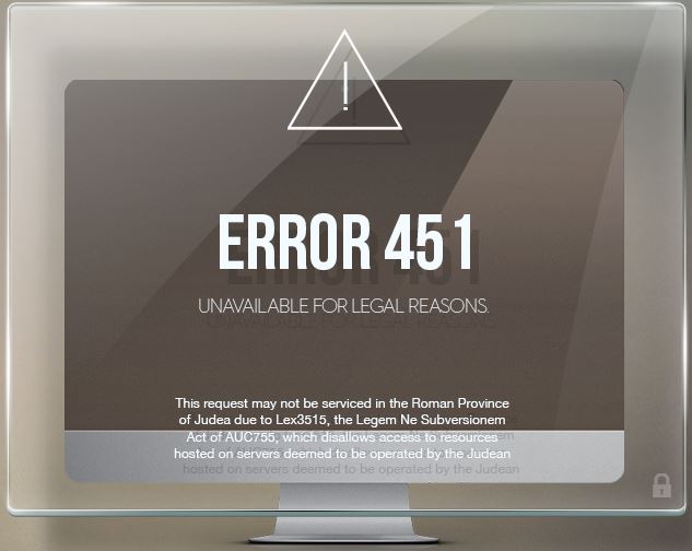 [error 451]