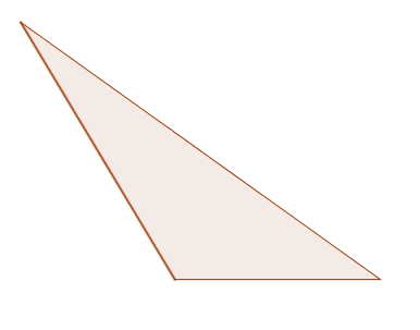 [un triangolo (non in scala)]
