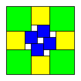 [un quadrato di quadrati]