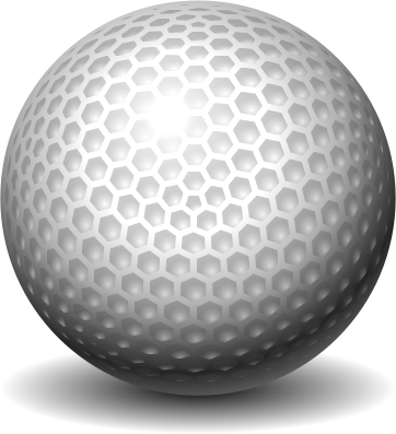 [Una pallina da golf]