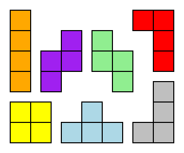 [i pezzi del Tetris&trade;]