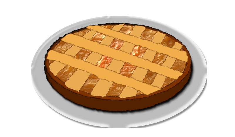 [una crostata]