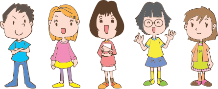 [cinque bambini]