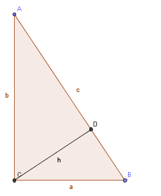 [il triangolo con la terza altezza]