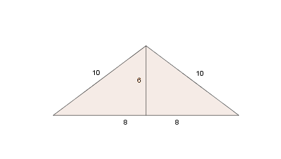 [Il triangolo dimezzato]