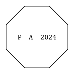 [P = A = 2024]
